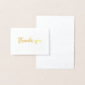 Carte Dorée Merci (Affichage)