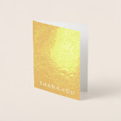 Carte Dorée Merci Chic Gold Glam (Devant)