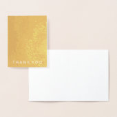 Carte Dorée Merci Chic Gold Glam (Affichage)