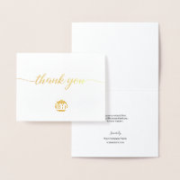 Merci d'appréciation client Gold Business