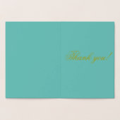 Carte Dorée Merci infiniment (Intérieur)