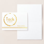 Carte Dorée Merci multiculturel suédois (Affichage)