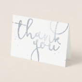 Carte Dorée Merci Silver (Devant)