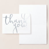 Carte Dorée Merci Silver (Affichage)