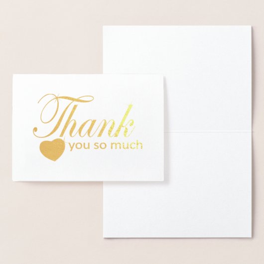 Carte Dorée Merci tellement (Affichage)