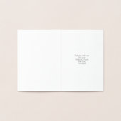 Carte Dorée Mini (8.9 x 12.7 cm) Foil Card (Intérieur)