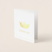 Carte Dorée Miss America Style Crown (Devant)