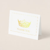Carte Dorée Miss America Style Crown (Devant)