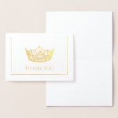 Carte Dorée Miss America Style Crown (Affichage)