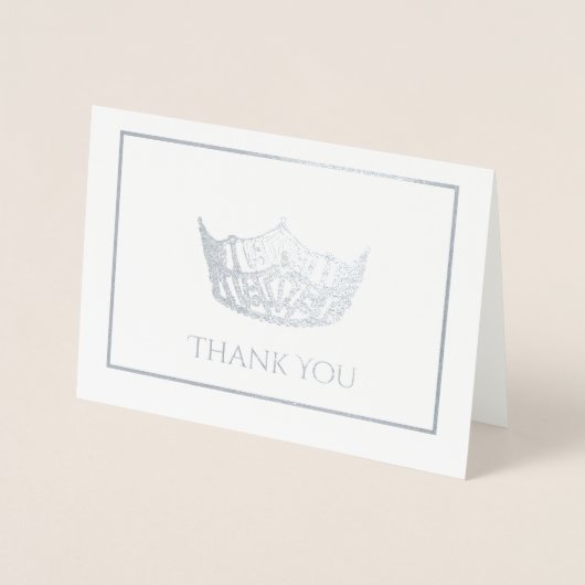 Carte Dorée Miss America Style Crown (Devant)