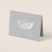 Miss America Style Foil Crown