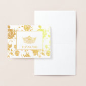 Carte Dorée Miss America Style Pageant Crown (Affichage)