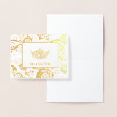 Carte Dorée Miss America Style Pageant Crown (Affichage)