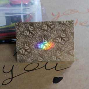 Carte Dorée Monarque papillon Daisy Art Daisies Monarques