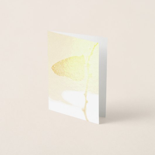 Carte Dorée Monarque sous la lumière du matin (Devant)