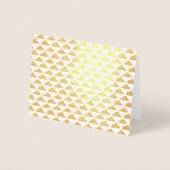 Carte Dorée Motif Cloud Premium Gold ou Silver (Devant)