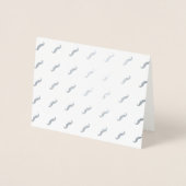 Carte Dorée Moustache (Devant)