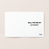 Carte Dorée Naughty Groom et Groomsman Proposition Agreement (Intérieur)