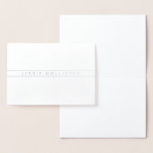 Carte Dorée Nom professionnel (Affichage)