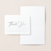 Carte Dorée Note Merci-carte-petite taille (Affichage)