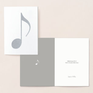 Carte Dorée note musicale