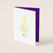 Carte Dorée Note musicale HAMbyWG (Devant)