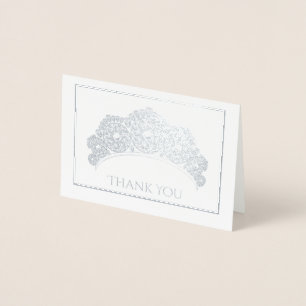 Carte Dorée Note Taille Merci-Mini