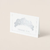 Carte Dorée Note Taille Merci-Mini (Devant)