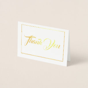 Carte Dorée Note Taille Merci-Mini