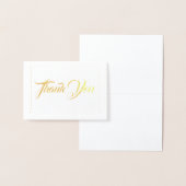 Carte Dorée Note Taille Merci-Mini (Affichage)