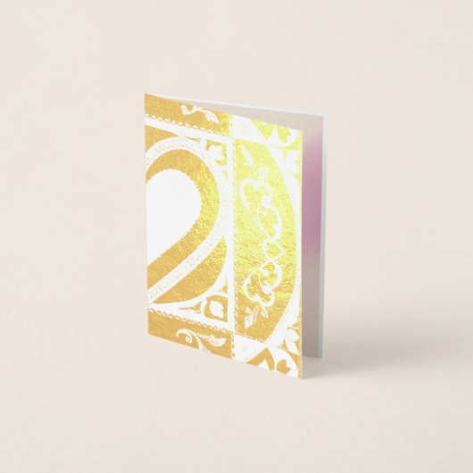 Carte Dorée Nous sommes poumons ensemble (Devant)