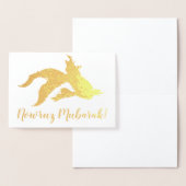 Carte Dorée nowruz moubarak aquarelle (Affichage)