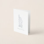 Carte Dorée NYC Noël Hanoukka Statue de la Liberté<br><div class="desc">La carte de vacances présente une illustration originale de la Statue de la Liberté, enveloppée dans un brin de lumières de vacances. Idéal pour Noël ou Hanoukka. Idéal pour tous ceux qui vivent ou aiment New York City ! Ne vois-tu pas ce que tu cherches ? Contactez Rebecca pour avoir...</div>