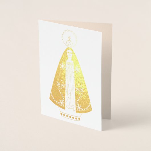 Carte Dorée Our Lady of Aparecida (Devant)