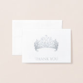 Carte Dorée Pageant Crown Foil Card (Devant avec enveloppe)