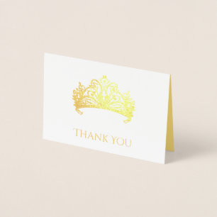 Carte Dorée Pageant Crown Foil Card