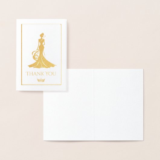 Carte Dorée Pageant Queen Mini (Affichage)