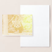 Carte Dorée Panda rouge (Affichage)