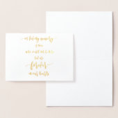 Carte Dorée Panneau de mariage à la mémoire de l'amour (Affichage)