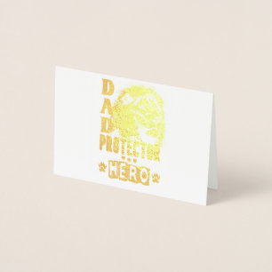 Carte Dorée Papa Protecteur Héros