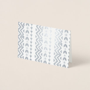 Carte Dorée Papier à lettres d'inspiration Aztec
