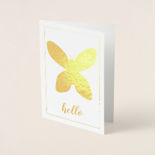 Carte Dorée Papillon de base