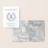 Carte Dorée passeport de mariage de destination (Affichage)