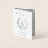 Carte Dorée passeport de mariage de destination (Devant)