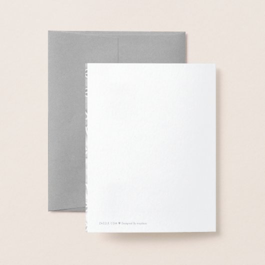 Carte Dorée passeport de mariage de destination (Derrière avec enveloppe)