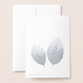 Carte Dorée Pastel Iridescente Feuille Mariage Dreamy Pastels (Derrière avec enveloppe)