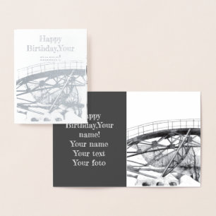 Carte Dorée Pencilart de passerelle antique Monochrome