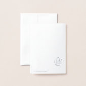 Carte Dorée Penguin Colour Splash (Derrière avec enveloppe)