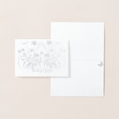 Carte Dorée Pensée fleur sauvage De Vous (Affichage)