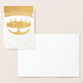 Carte Dorée Père Noël (Affichage)